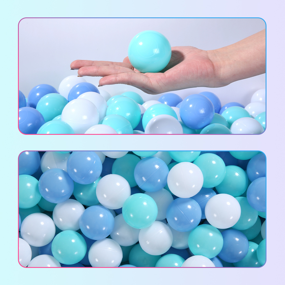 Kids Outdoor House Accessories - 100Pcs Colors Plastic Balls Water Pool
