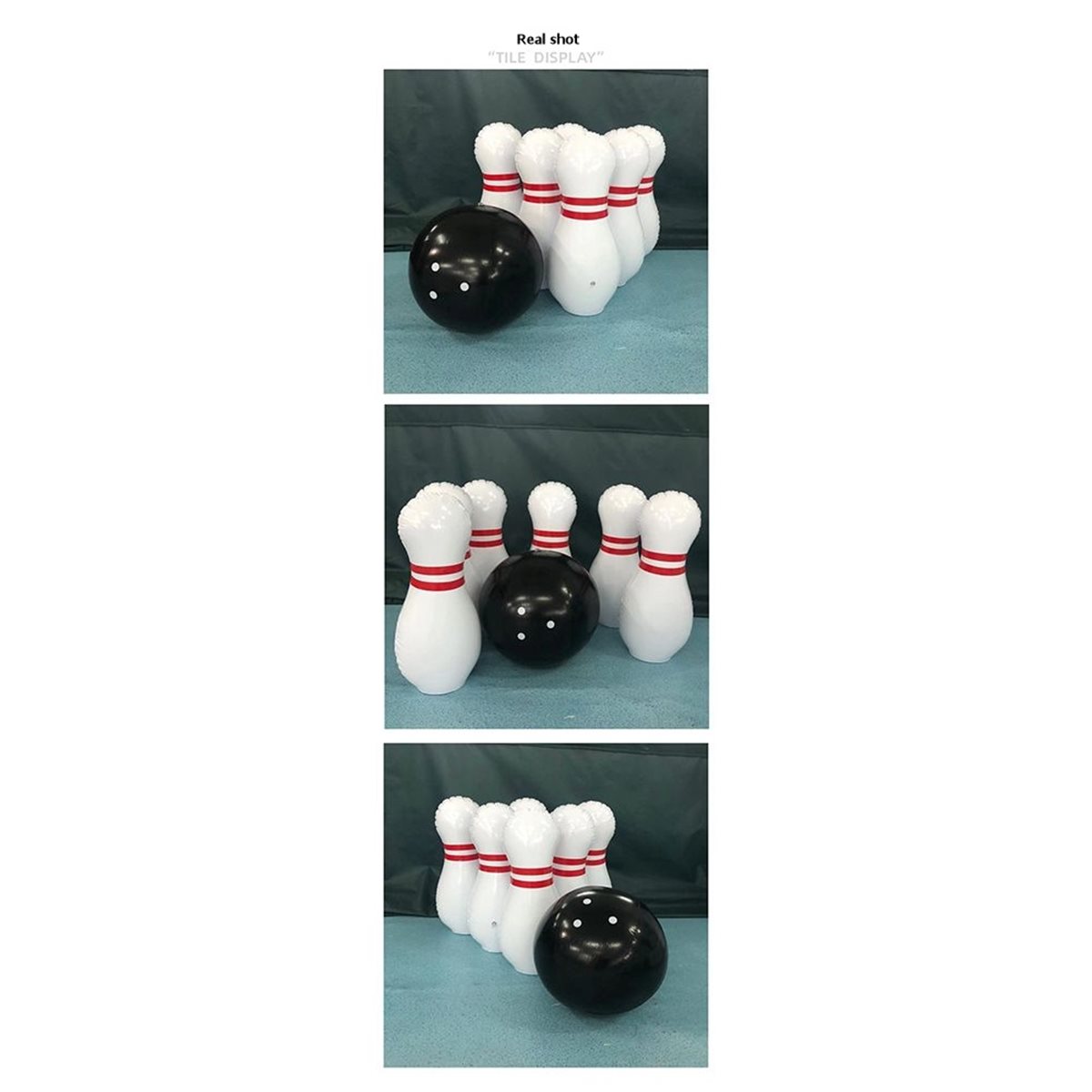 Kids Outdoor Yard Toys - THANKYOU 1 Set Giant Inflatable Bowling