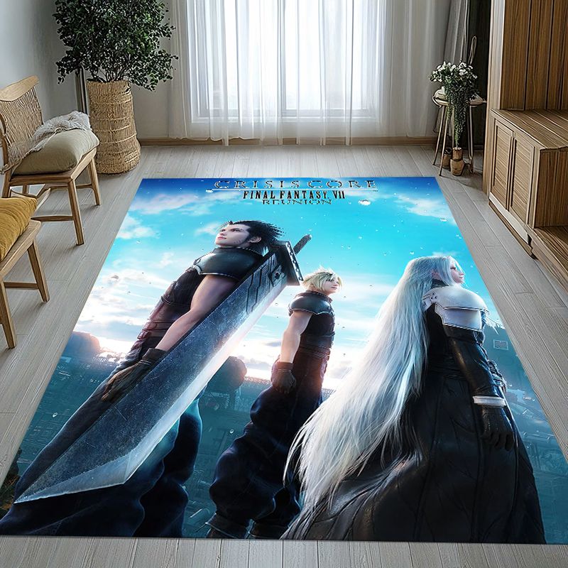 Kids Outdoor Flooring - Classic Final Fantasy Games Cartoon Living