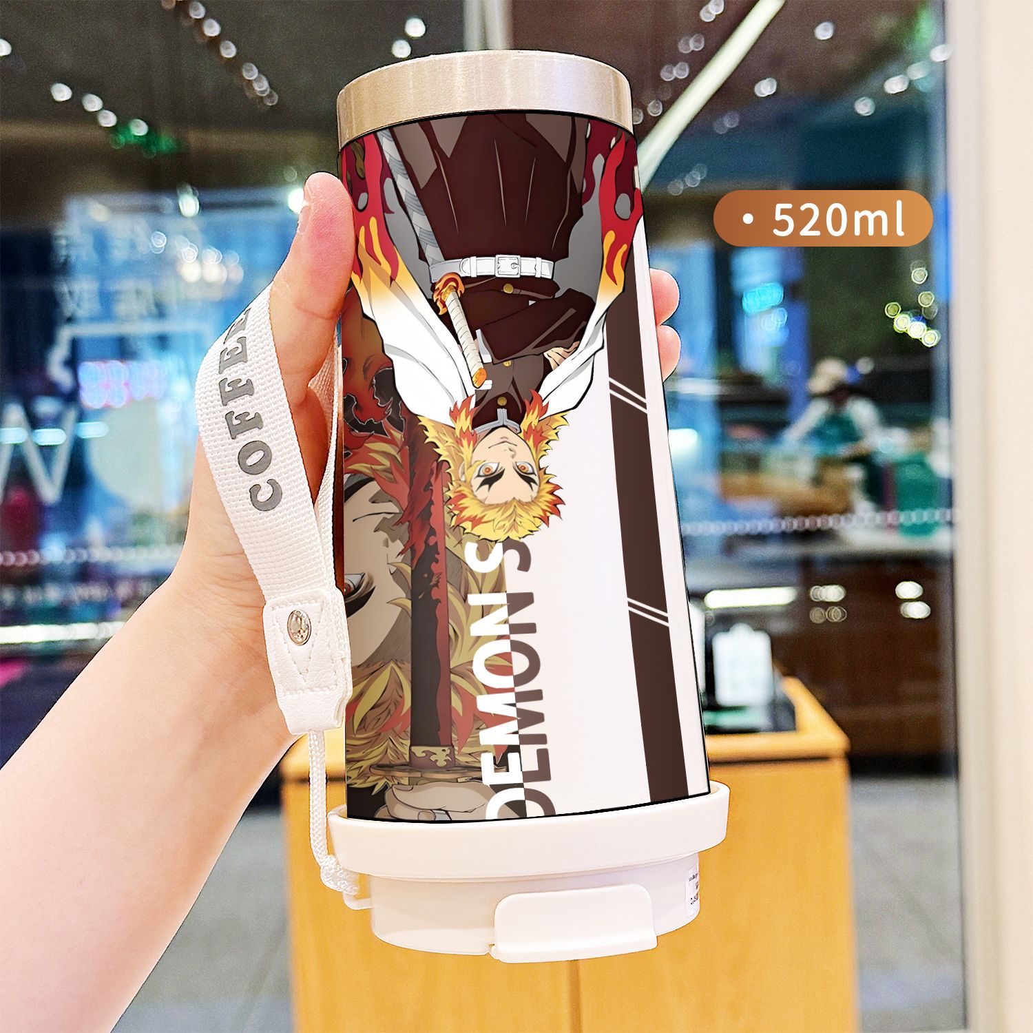 Demon Slayer Thermos Anime Tan - Kids Outdoor Dining Set ulasan dan harga