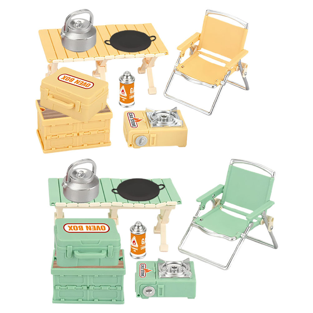 16Pcs Miniature Folding Outdoo - Kids Outdoor Folding Chair ulasan dan harga