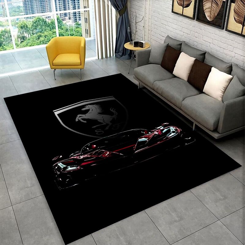Retro F-Ferrarii Racing Car Mo - Kids Outdoor Flooring ulasan dan harga