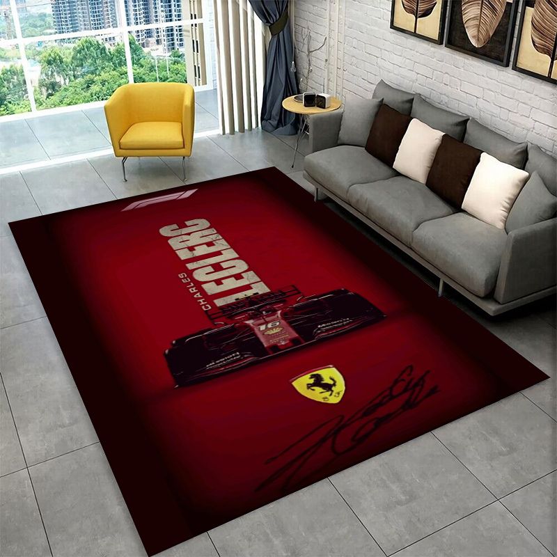 Retro F-Ferrarii Racing Car Mo - Kids Outdoor Flooring ulasan dan harga