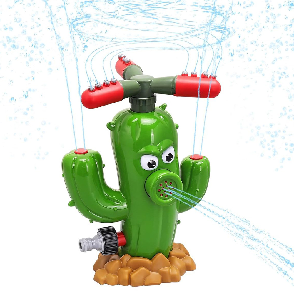 Water Spray Toy Cactus Sprinkl - Kids Outdoor Yard Toys ulasan dan harga