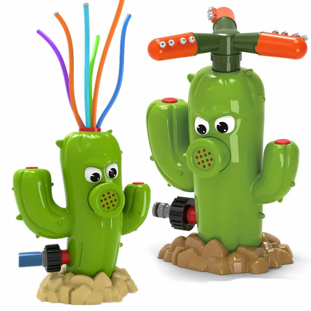 Water Spray Toy Cactus Sprinkl - Kids Outdoor Yard Toys ulasan dan harga
