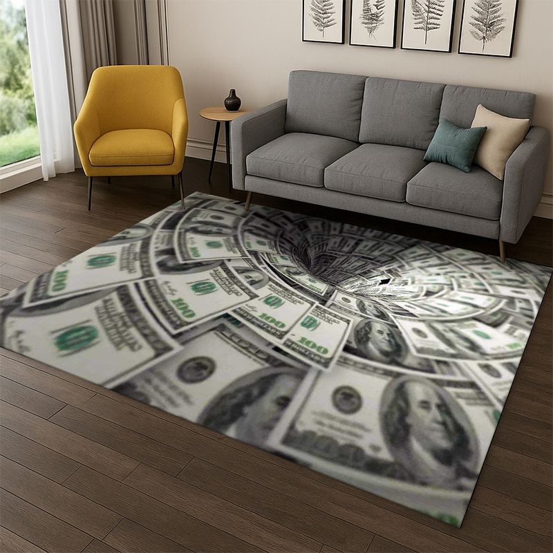 Cartoon Dollar Euro Money Rich - Kids Outdoor Flooring ulasan dan harga