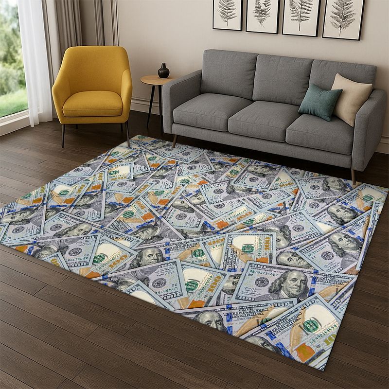 Cartoon Dollar Euro Money Rich - Kids Outdoor Flooring ulasan dan harga