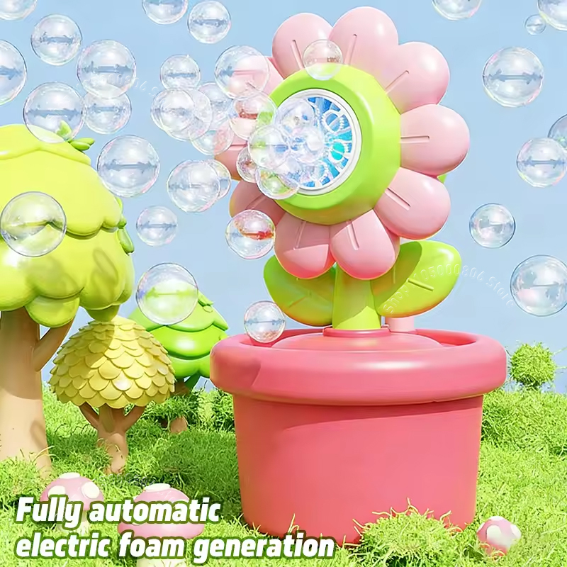 New Sunflower Bubble Machine F - Bubble Sword Wand ulasan dan harga