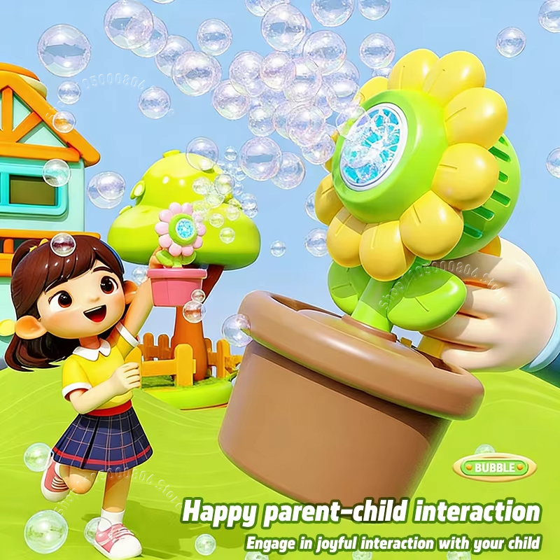 New Sunflower Bubble Machine F - Bubble Sword Wand ulasan dan harga