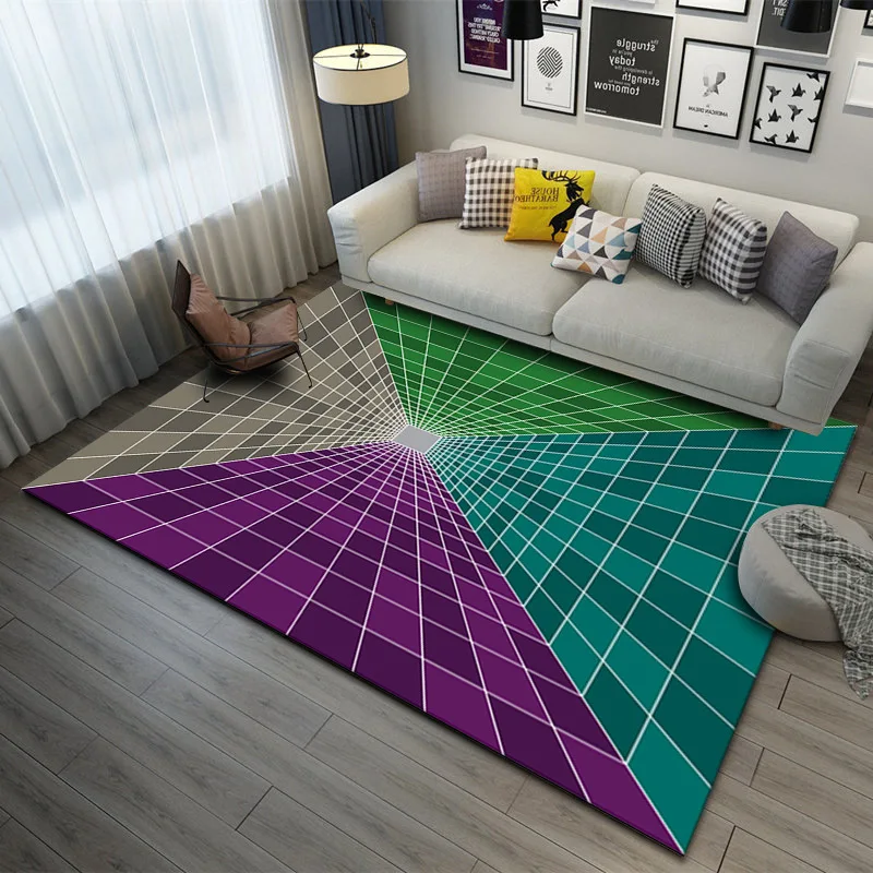 Nordic Visual Vortex Carpets F - Kids Outdoor Lounge ulasan dan harga