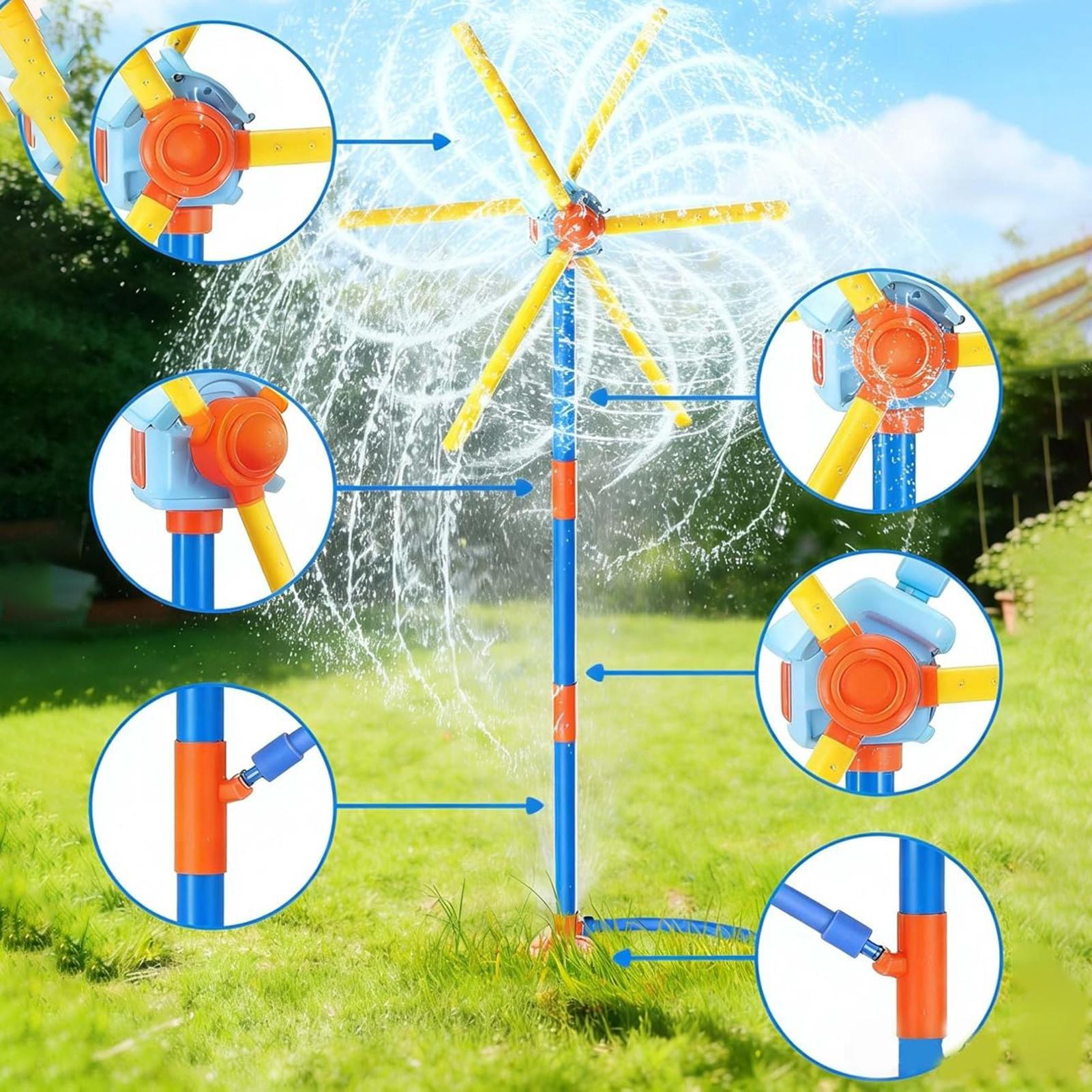 Kids Sprinkler Windmill Fun Sp - Kids Outdoor Yard Toys ulasan dan harga