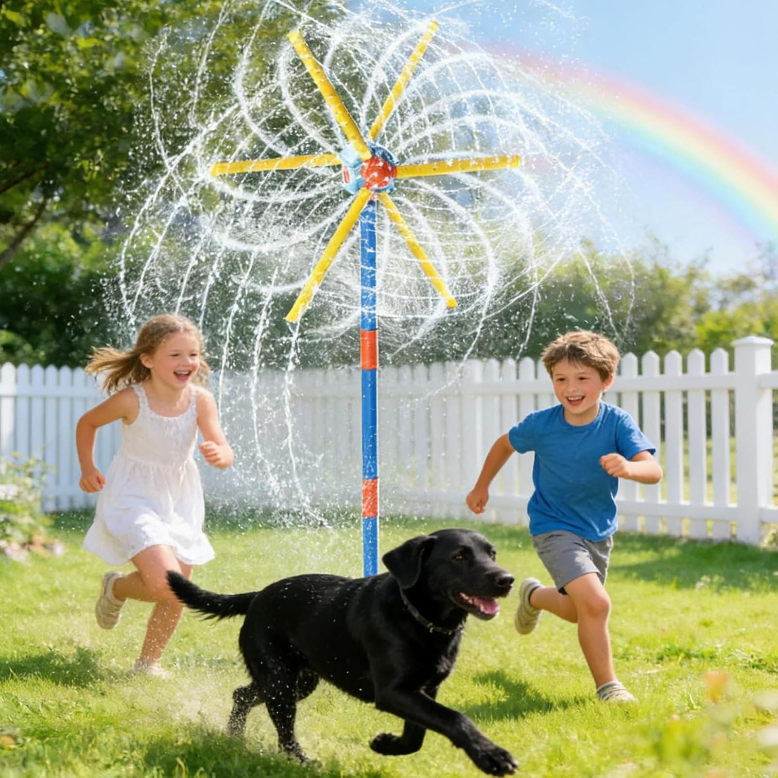 Kids Sprinkler Windmill Fun Sp - Kids Outdoor Yard Toys ulasan dan harga