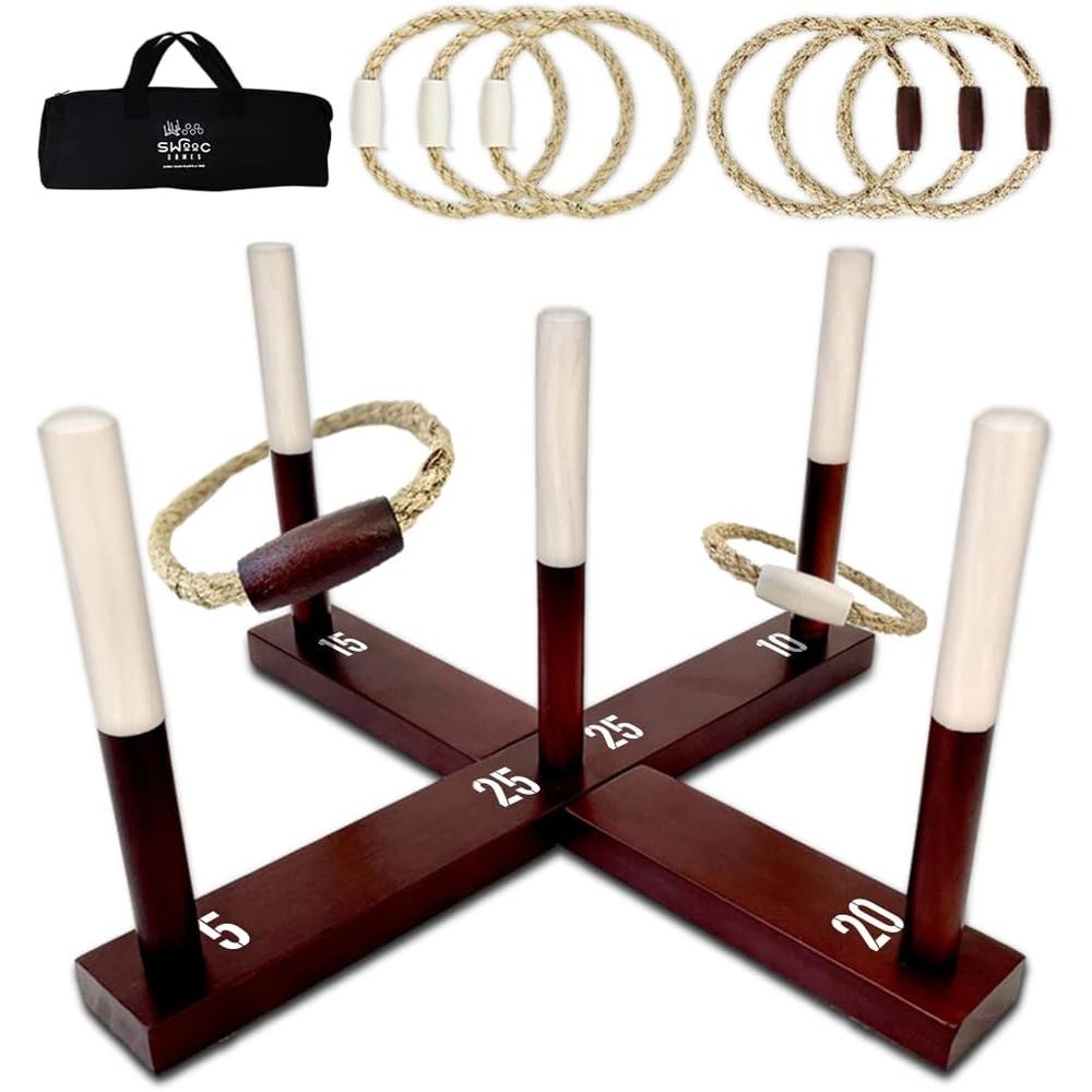 Ring Toss Game All Weather - E - Kids Outdoor Yard Toys ulasan dan harga