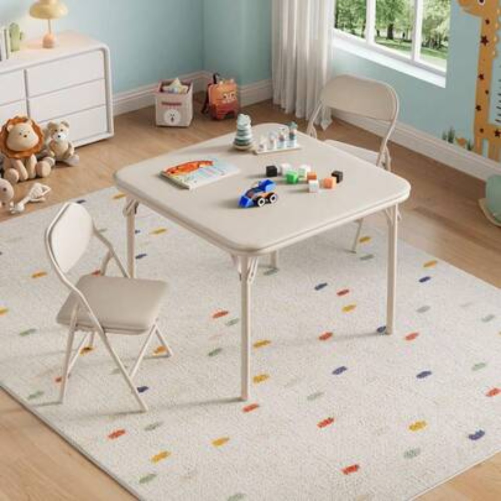 Kids Folding Table and Chairs  - Kids Outdoor Dining Set ulasan dan harga