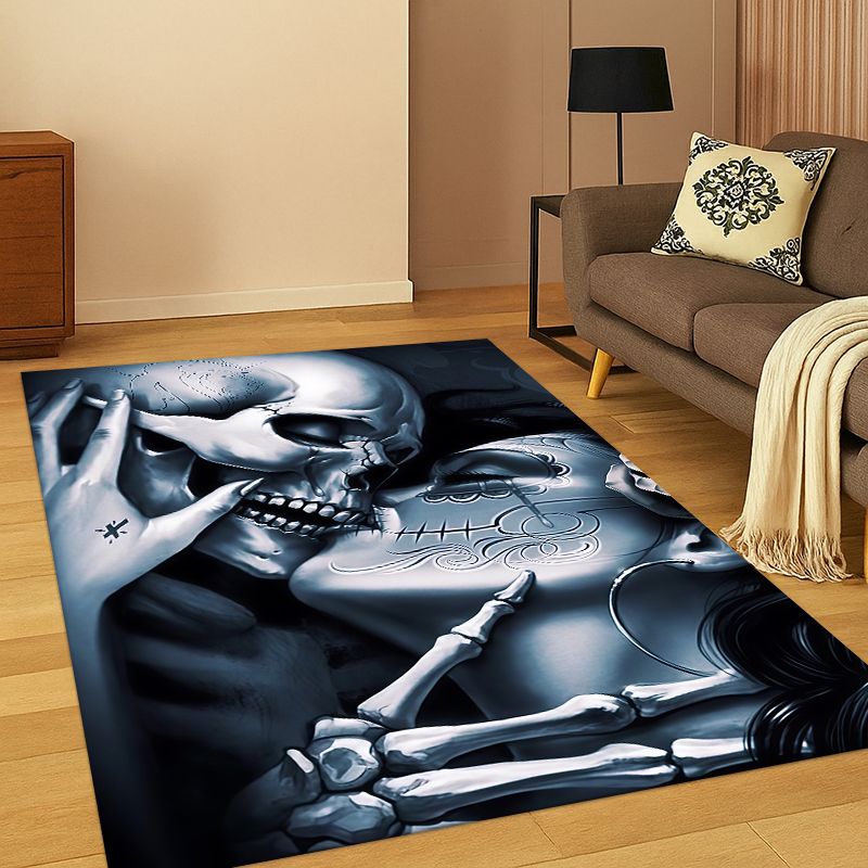 Gothic Skull Dead Girl Cartoon - Kids Outdoor Flooring ulasan dan harga