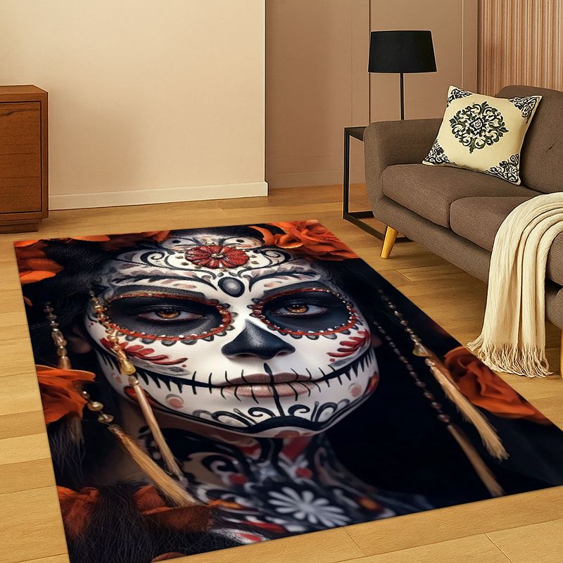 Gothic Skull Dead Girl Cartoon - Kids Outdoor Flooring ulasan dan harga
