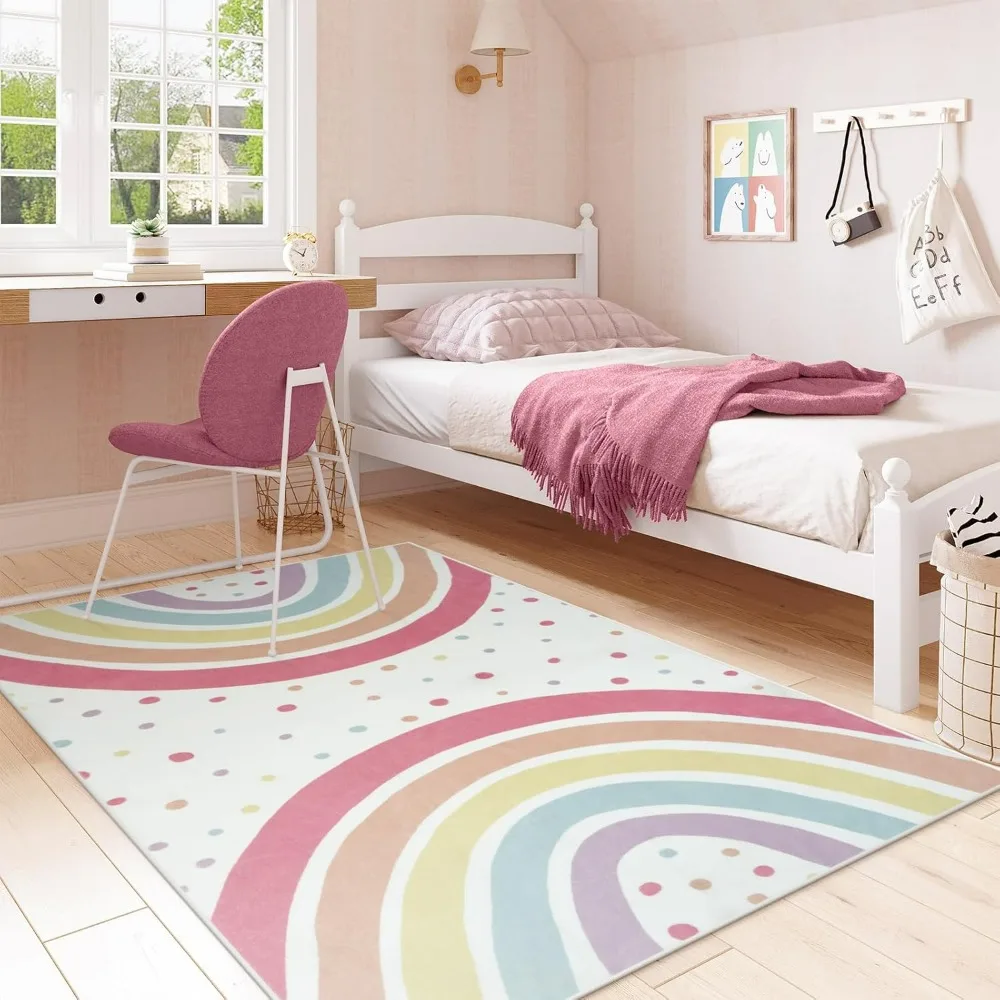 1pc Colorful Dot Boho Rainbow  - Kids Outdoor Lounge ulasan dan harga
