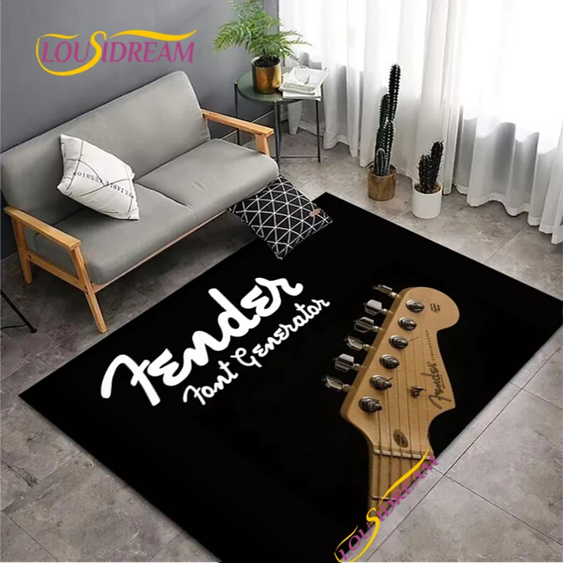 Fender Burning Guitar Pattern  - Kids Outdoor Yoga ulasan dan harga