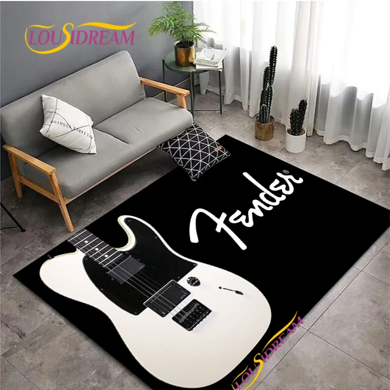 Fender Burning Guitar Pattern  - Kids Outdoor Yoga ulasan dan harga