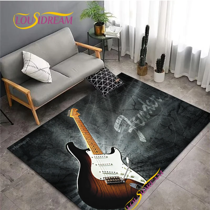Fender Burning Guitar Pattern  - Kids Outdoor Yoga ulasan dan harga
