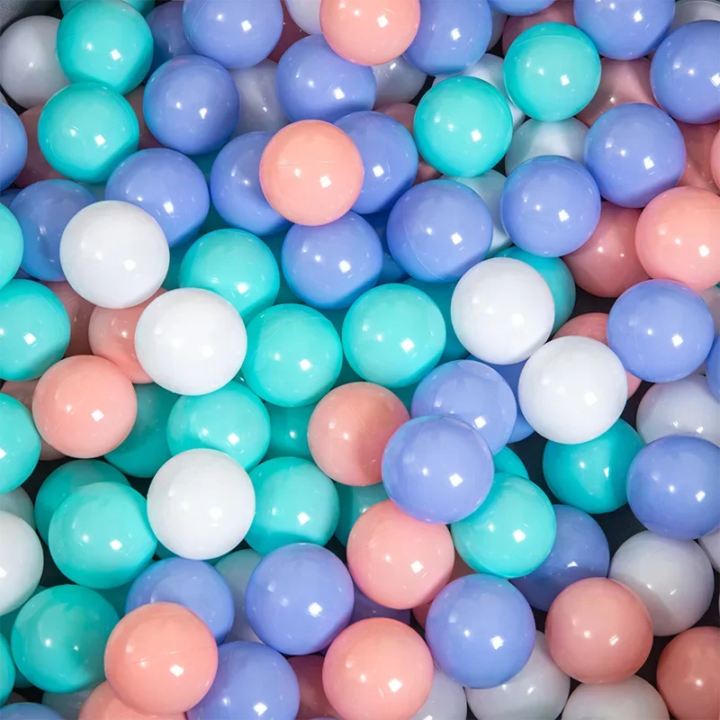 50Pcs 55MM Baby Plastic Balls  - Kids Outdoor House Accessories ulasan dan harga