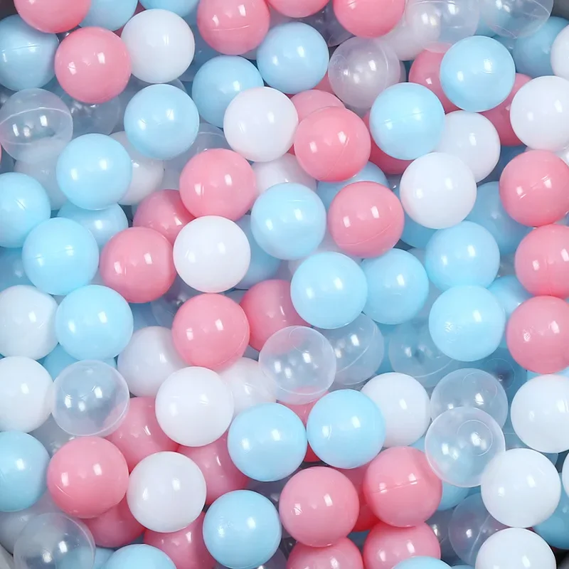 50Pcs 55MM Baby Plastic Balls  - Kids Outdoor House Accessories ulasan dan harga