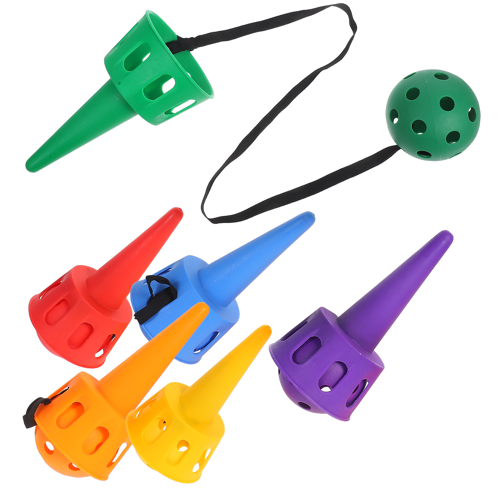 6Pcs Soft Sensory Training Bal - Kids Outdoor Playground ulasan dan harga