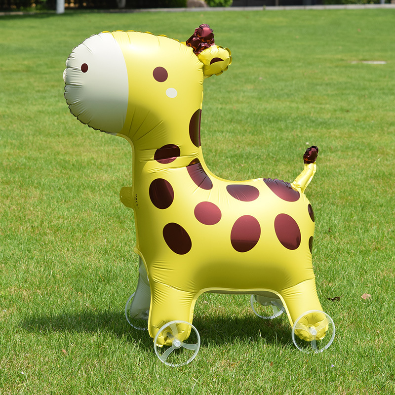 Cartoon Standing Animal Ballon - Kids Outdoor Yard Toys ulasan dan harga