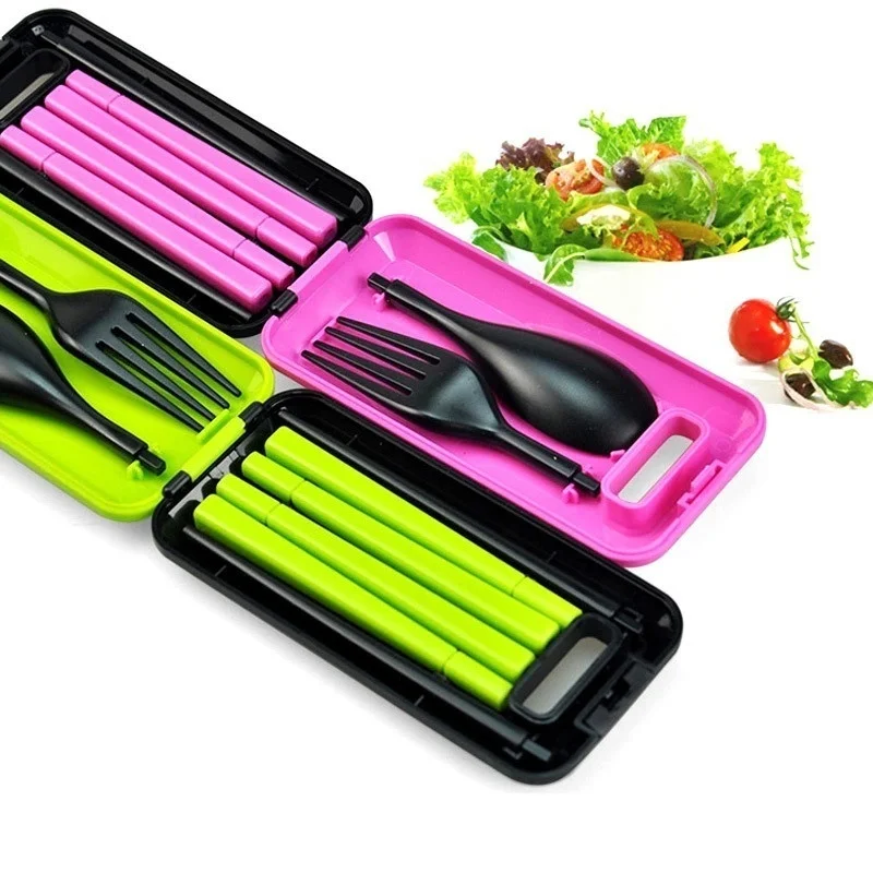 Folding Travel Dinnerware Set  - Kids Outdoor Dining Set ulasan dan harga