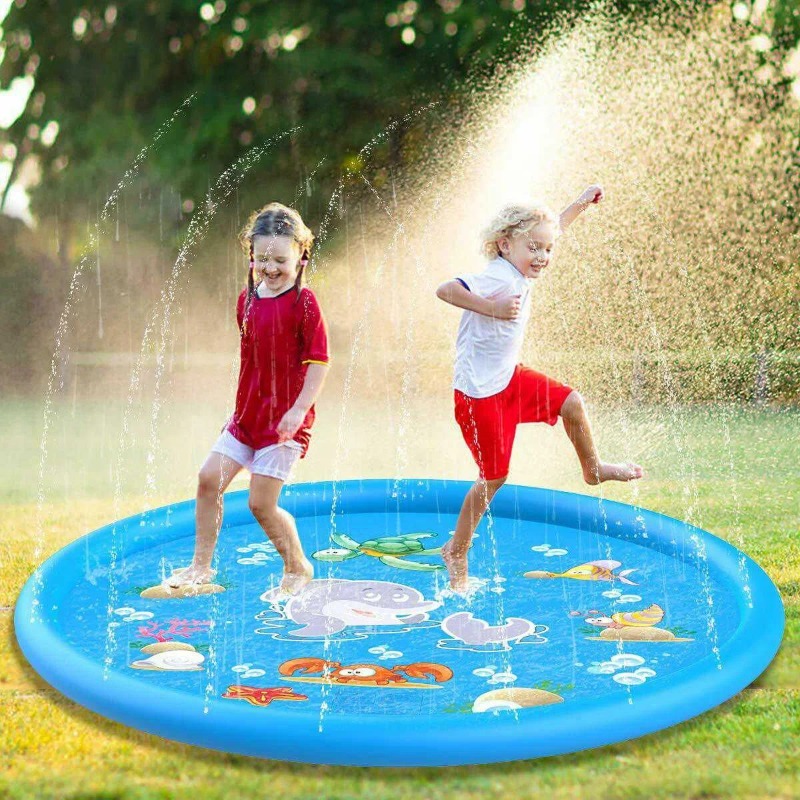 Water Splash Pools Kids Outdoo - Kids Outdoor Yard Toys ulasan dan harga
