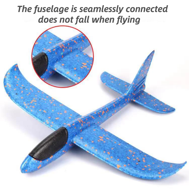 48cm Large Foam Airplane Child - Kids Outdoor Storage ulasan dan harga