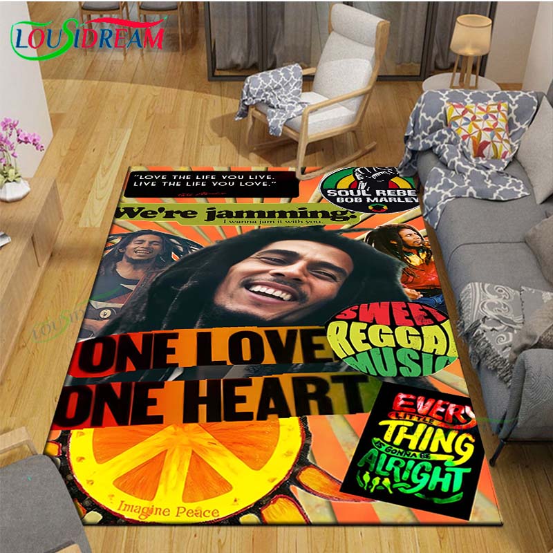 Pop Singer R-Reggae Bob Marley - Kids Outdoor Yoga ulasan dan harga