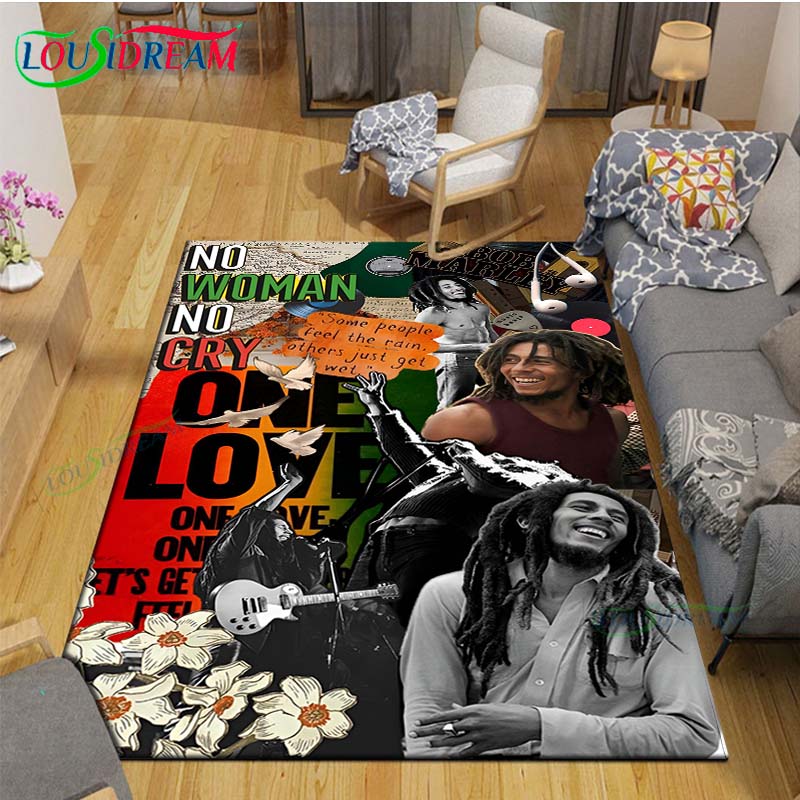 Pop Singer R-Reggae Bob Marley - Kids Outdoor Yoga ulasan dan harga