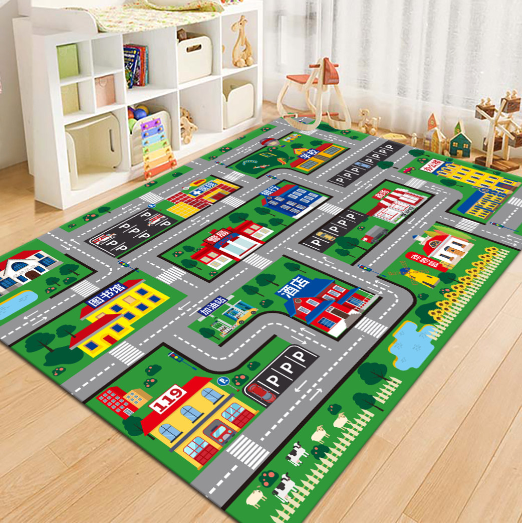 VIKAMA City Road Map Kids Play - Kids Outdoor Flooring ulasan dan harga