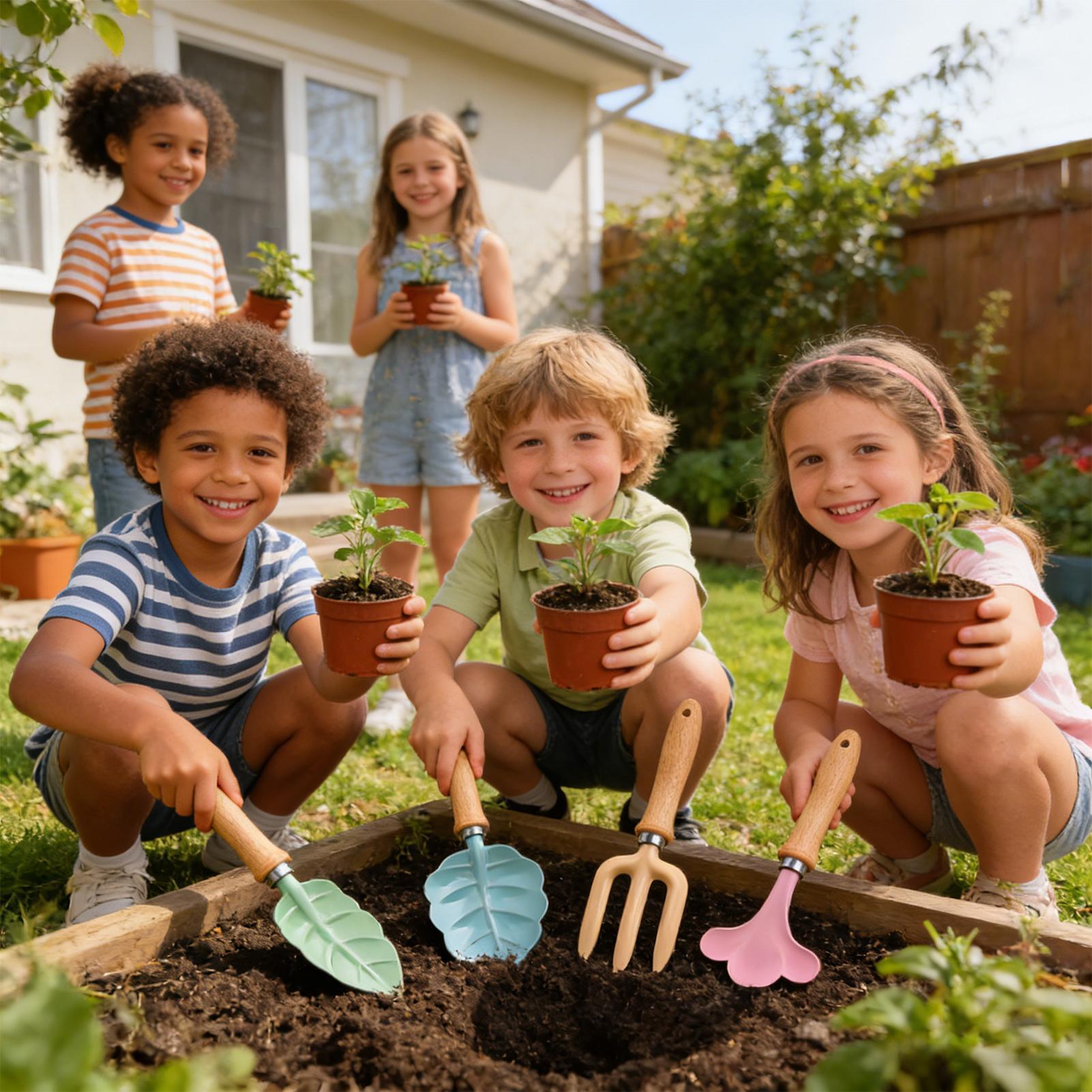 Kids Gardening Set 4 Piece Lea - Kids Outdoor Yard Toys ulasan dan harga