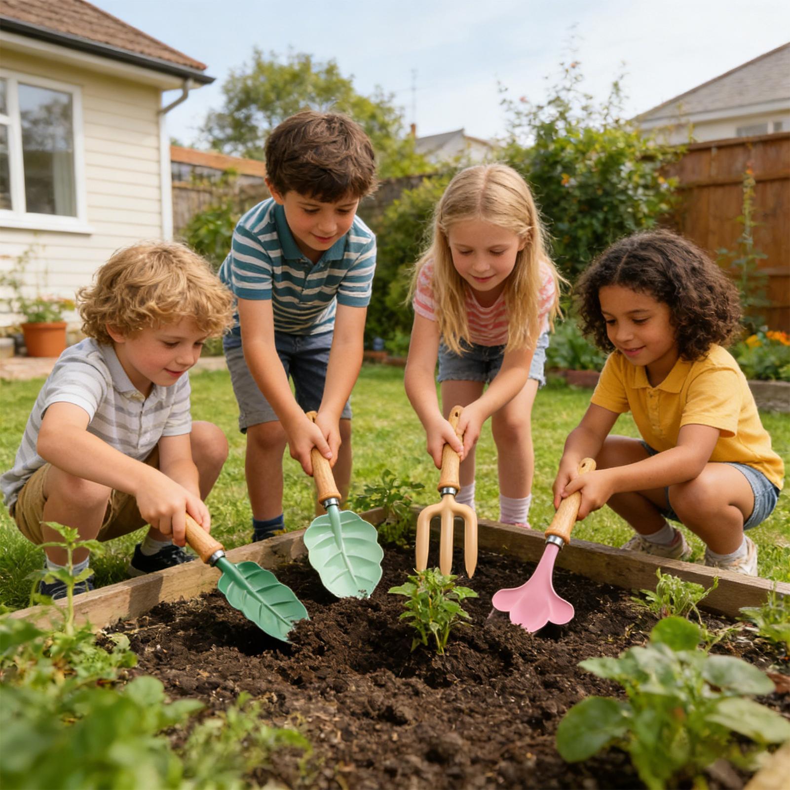 Kids Gardening Set 4 Piece Lea - Kids Outdoor Yard Toys ulasan dan harga