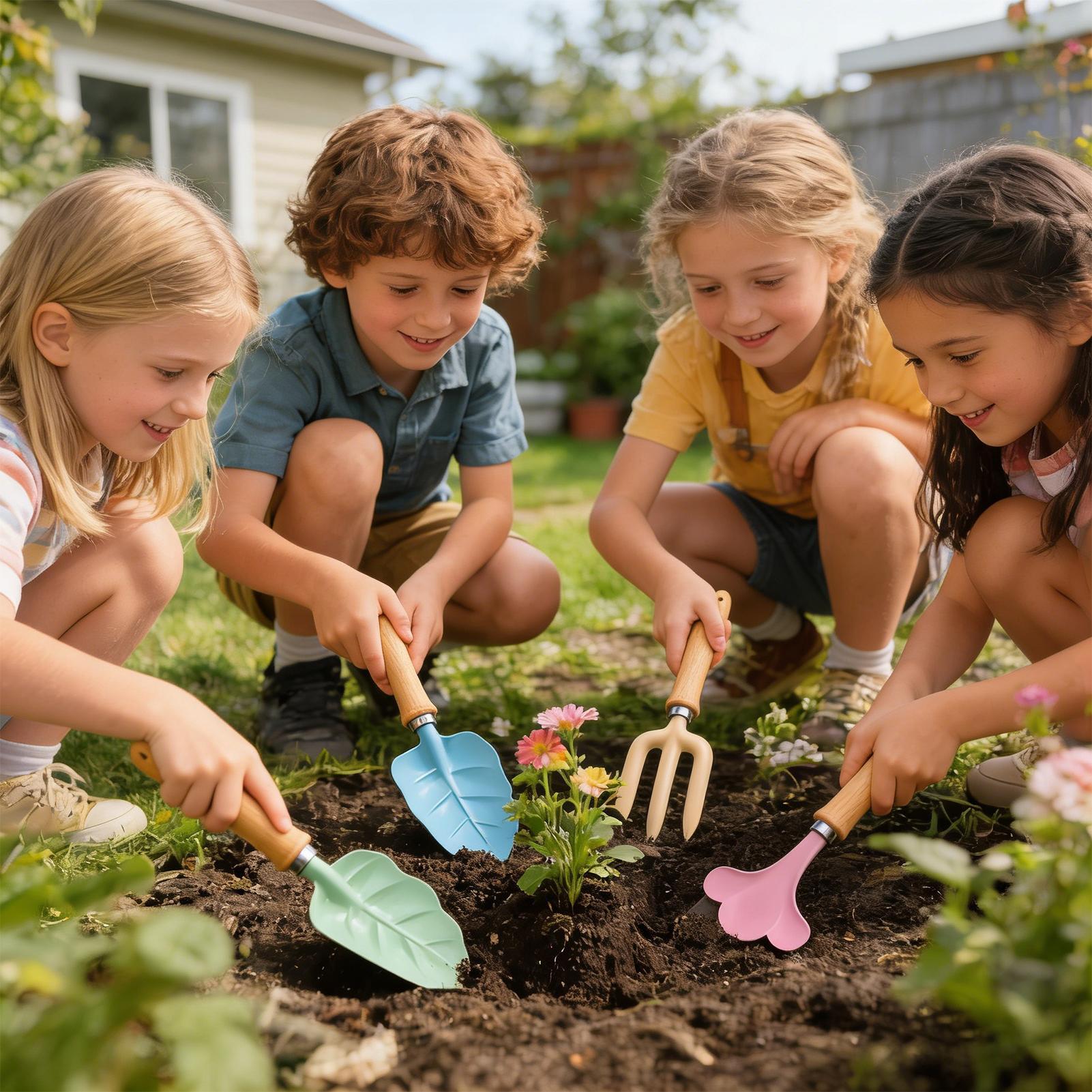 Kids Gardening Set 4 Piece Lea - Kids Outdoor Yard Toys ulasan dan harga