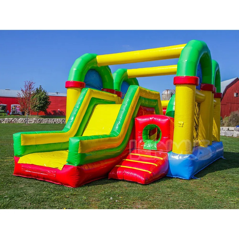 Commercial Inflatable Obstacle - Kids Outdoor Jump House ulasan dan harga