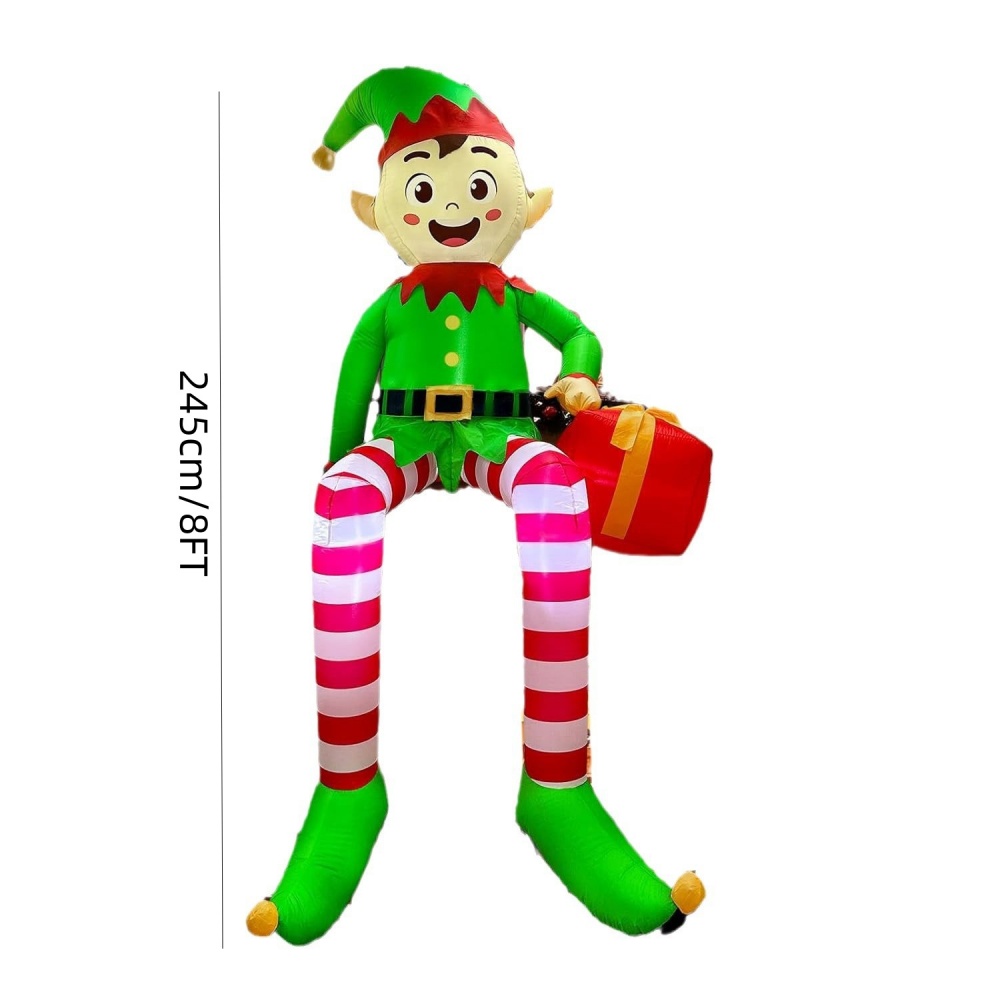 8FT Christmas Inflatables Sitt - Kids Outdoor Decor ulasan dan harga