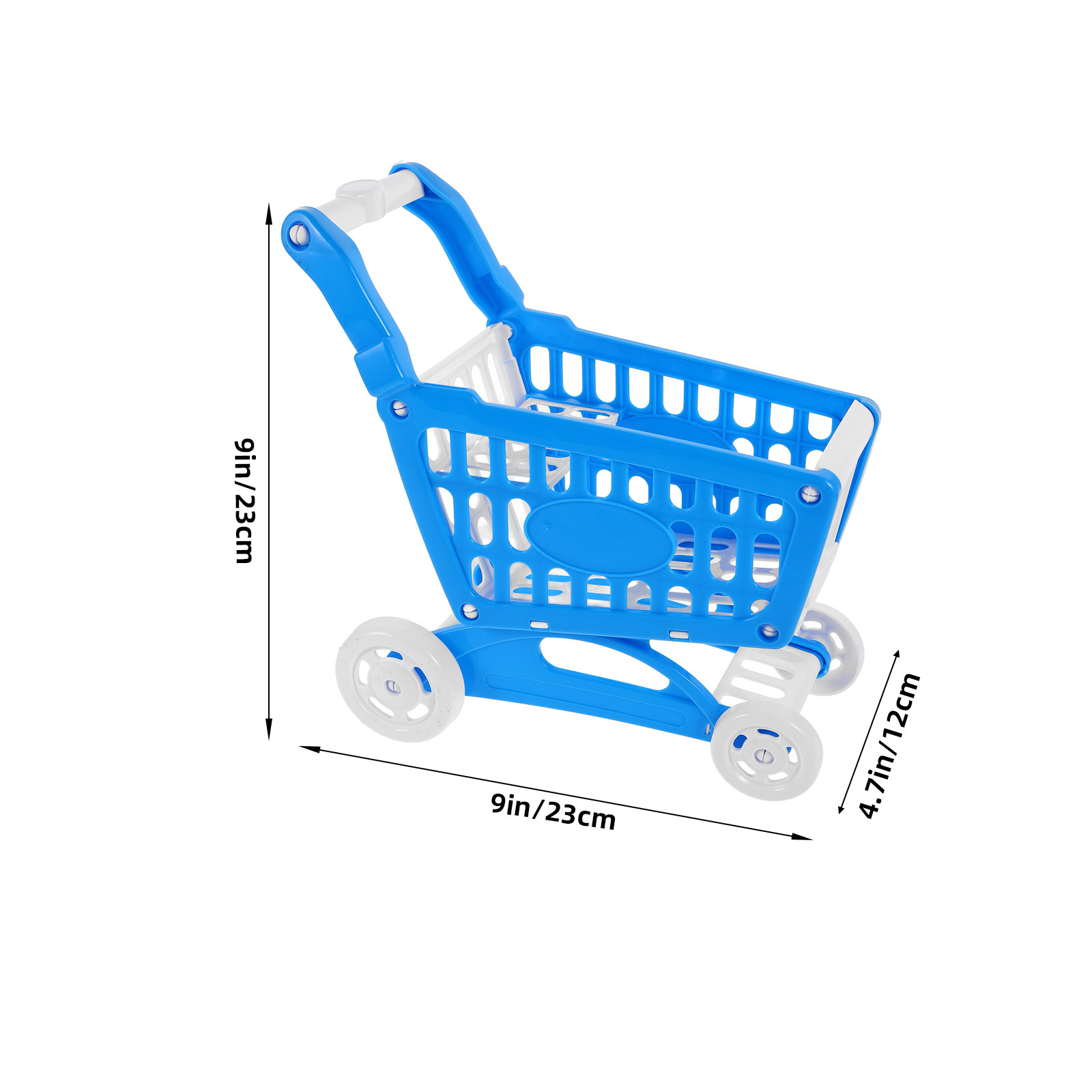 Mini Blue Shopping Cart Superm - Kids Indoor Outdoor Cart ulasan dan harga