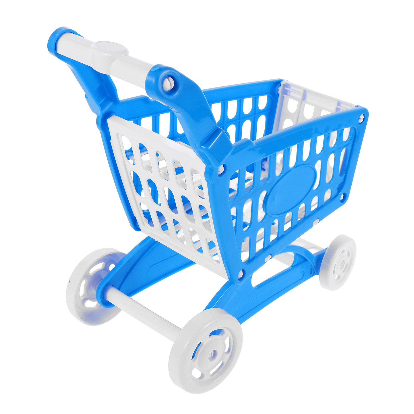 Mini Blue Shopping Cart Superm - Kids Indoor Outdoor Cart ulasan dan harga