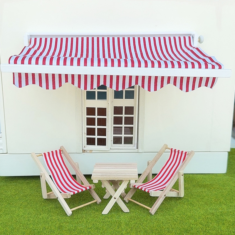 1/12 Dollhouse Simulation Awni - Kids Outdoor Decor ulasan dan harga