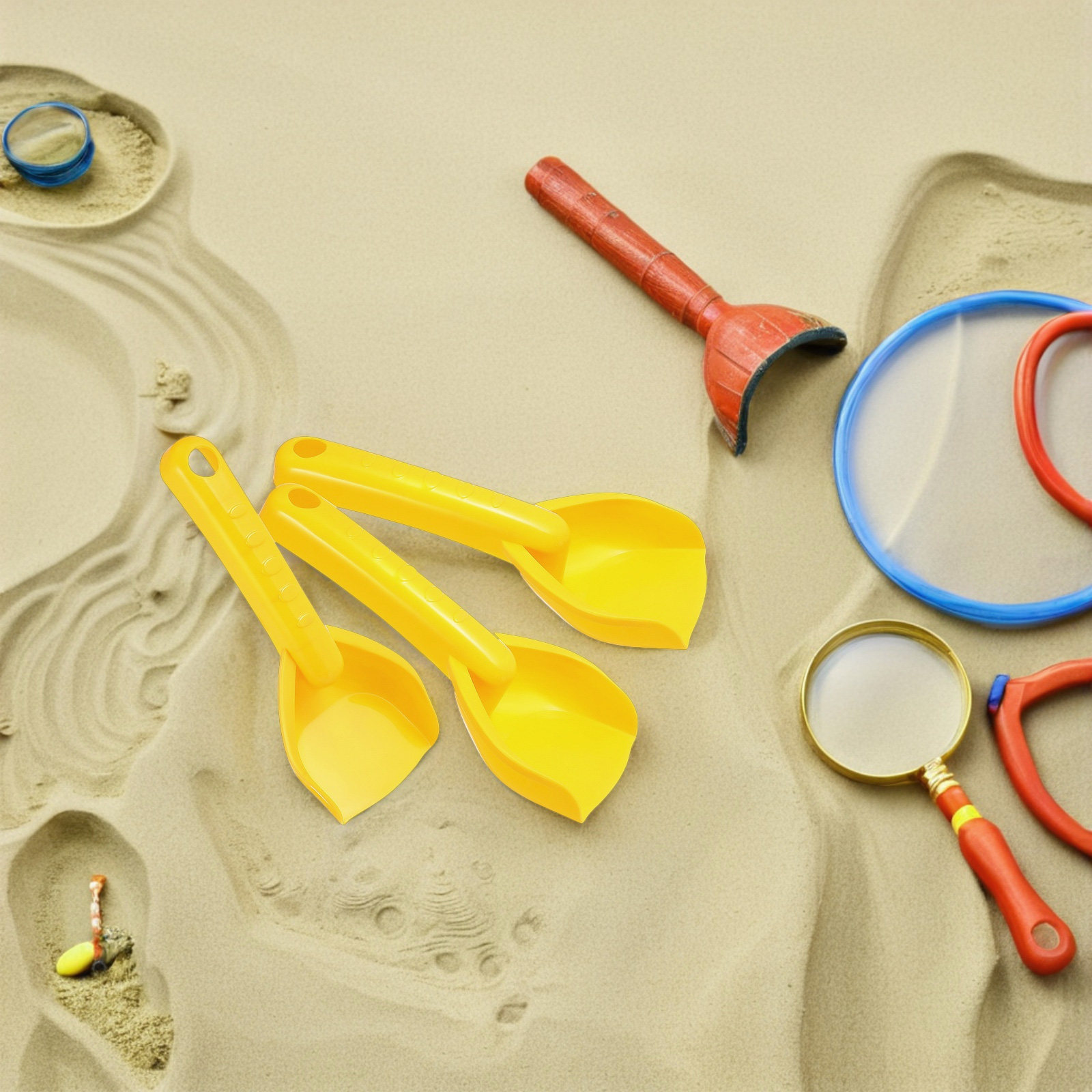 16Pcs Mini Kids Sand Shovel Se - Kids Outdoor Sandbox ulasan dan harga