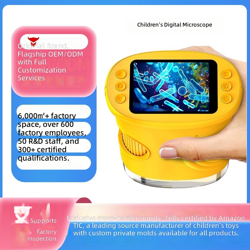 Portable Digital Microscope, H - Kids Outdoor Microscope ulasan dan harga