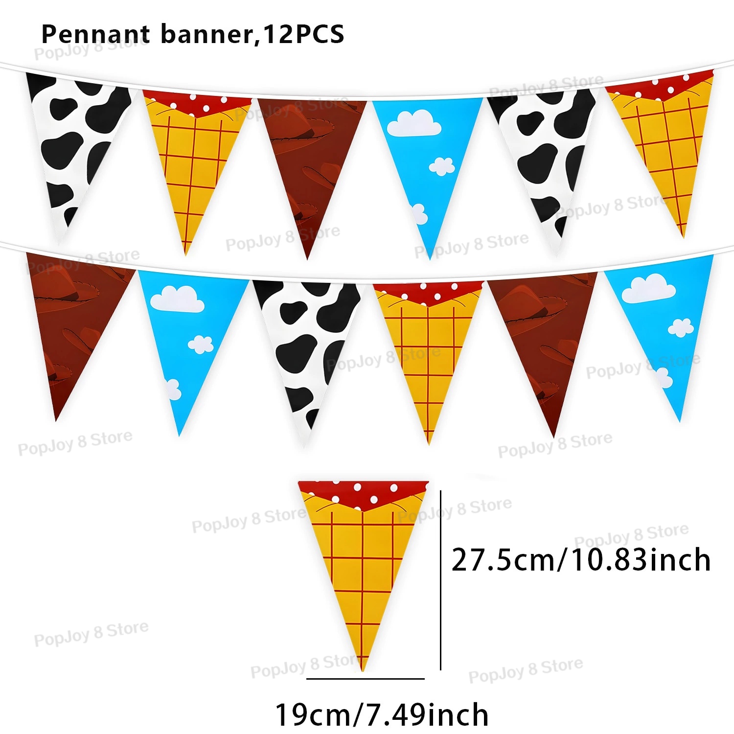 12Pcs Toy Theme Cartoon Story  - Kids Outdoor Dining Set ulasan dan harga
