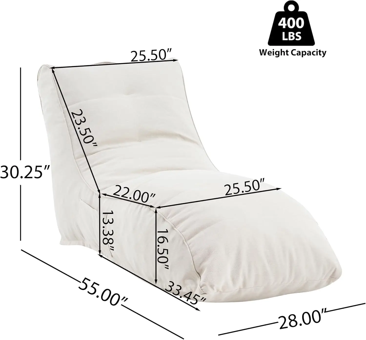 Ethel Outdoor Bean Bag Chair,  - Kids Outdoor Lounge ulasan dan harga
