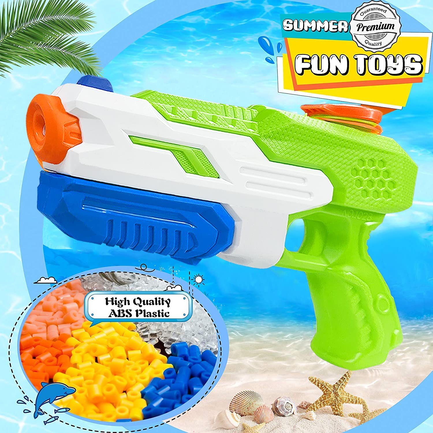 600CC Water Guns Summer Soaker - Kids Outdoor Yard Toys ulasan dan harga