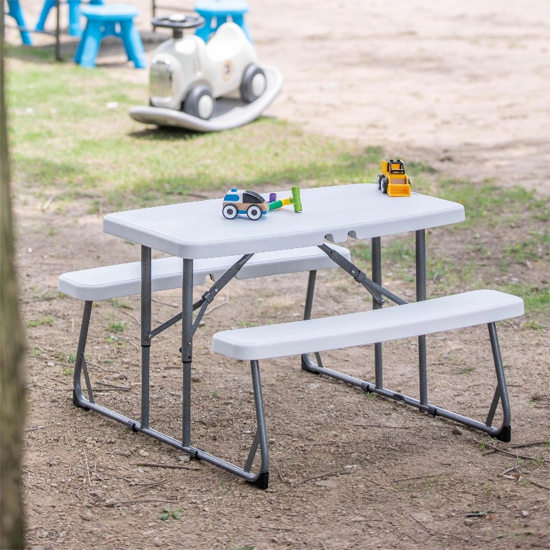 Kids Folding Picnic Table Outd - Kids Outdoor Dining Set ulasan dan harga