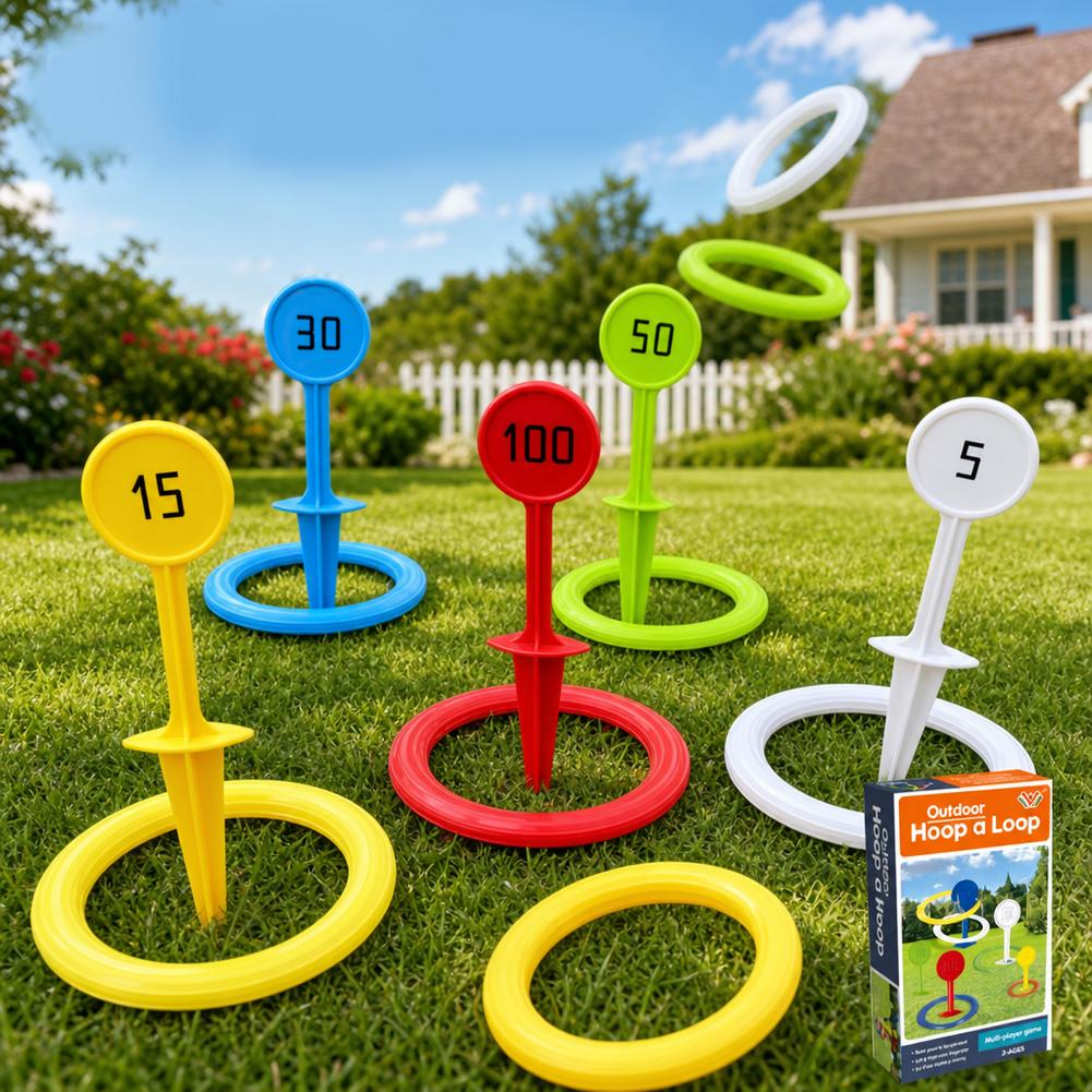 Kids Plastic Game Set Outdoor  - Kids Outdoor Yard Toys ulasan dan harga