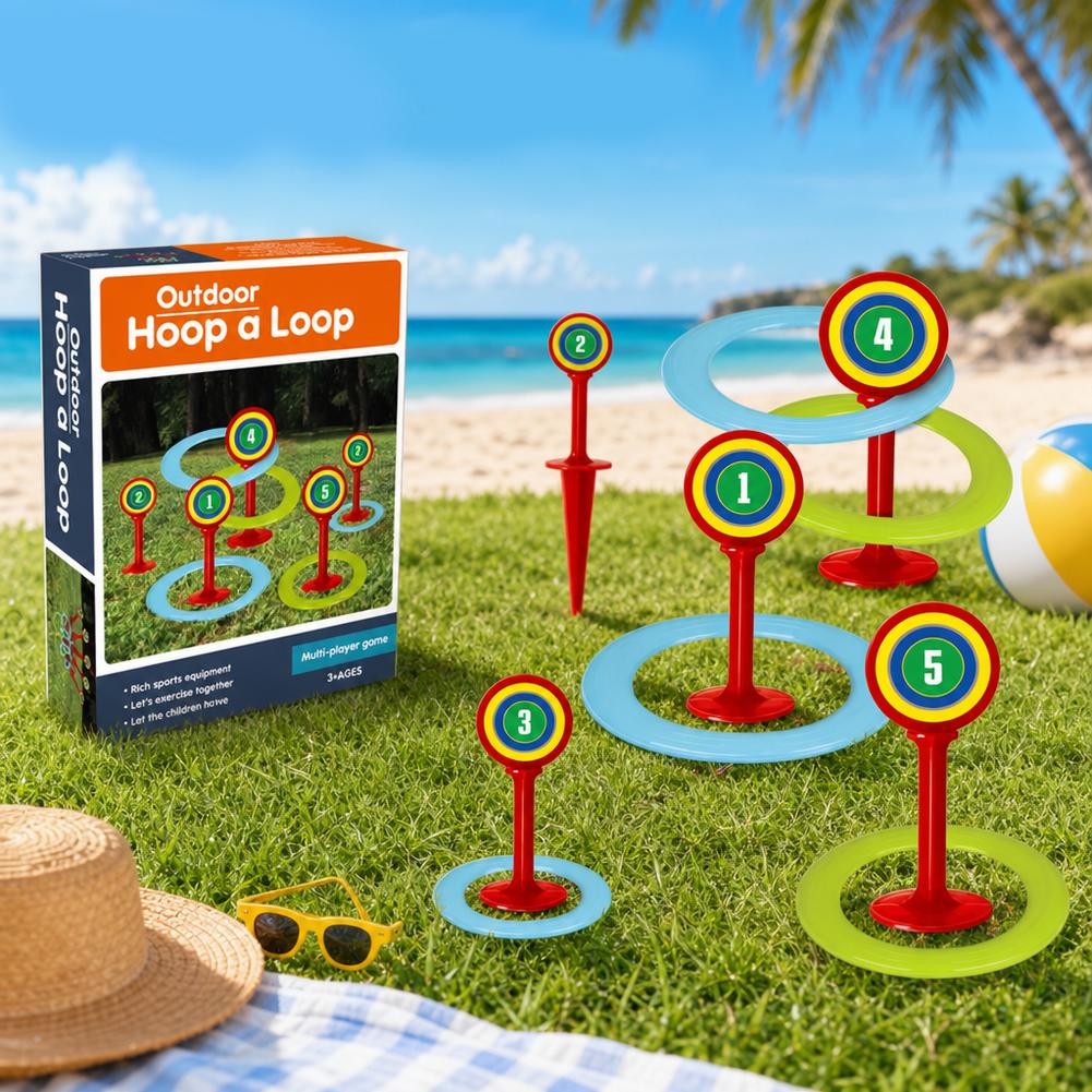 Kids Plastic Game Set Outdoor  - Kids Outdoor Yard Toys ulasan dan harga